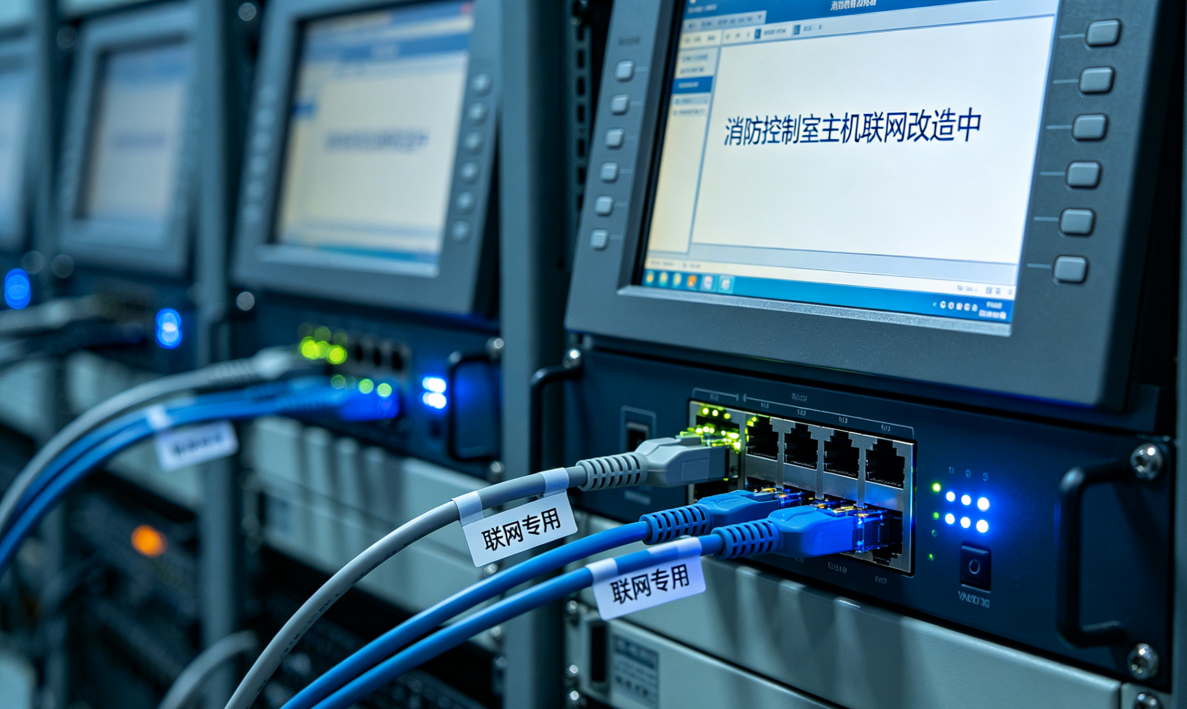 消防控制室主機聯網改造